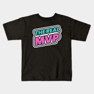 The Real MVP goat Kids T-Shirt